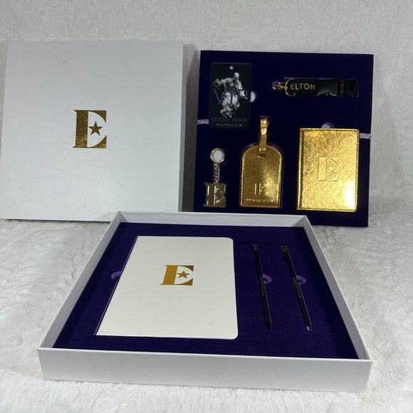 Elton John Farewell Tour VIP Merchandise New 5pc box set E Star Box - Picture 9 of 10